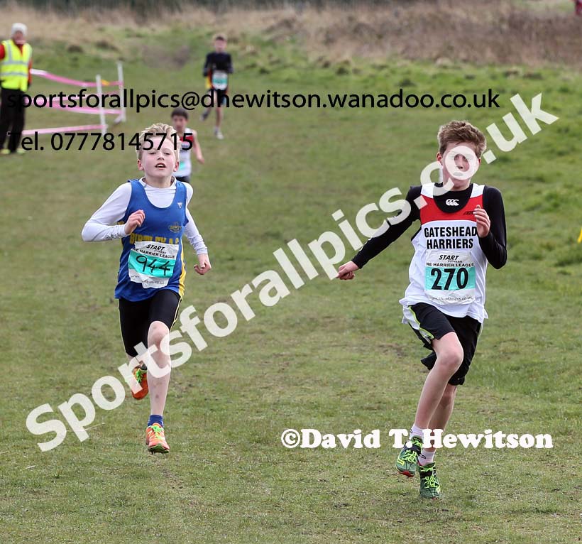 Under-13 boys NEHL Wrekenton, Gateshead. 2014 NEH, Wrekenton. Photo: David T. Hewitson/Sports for All Pics